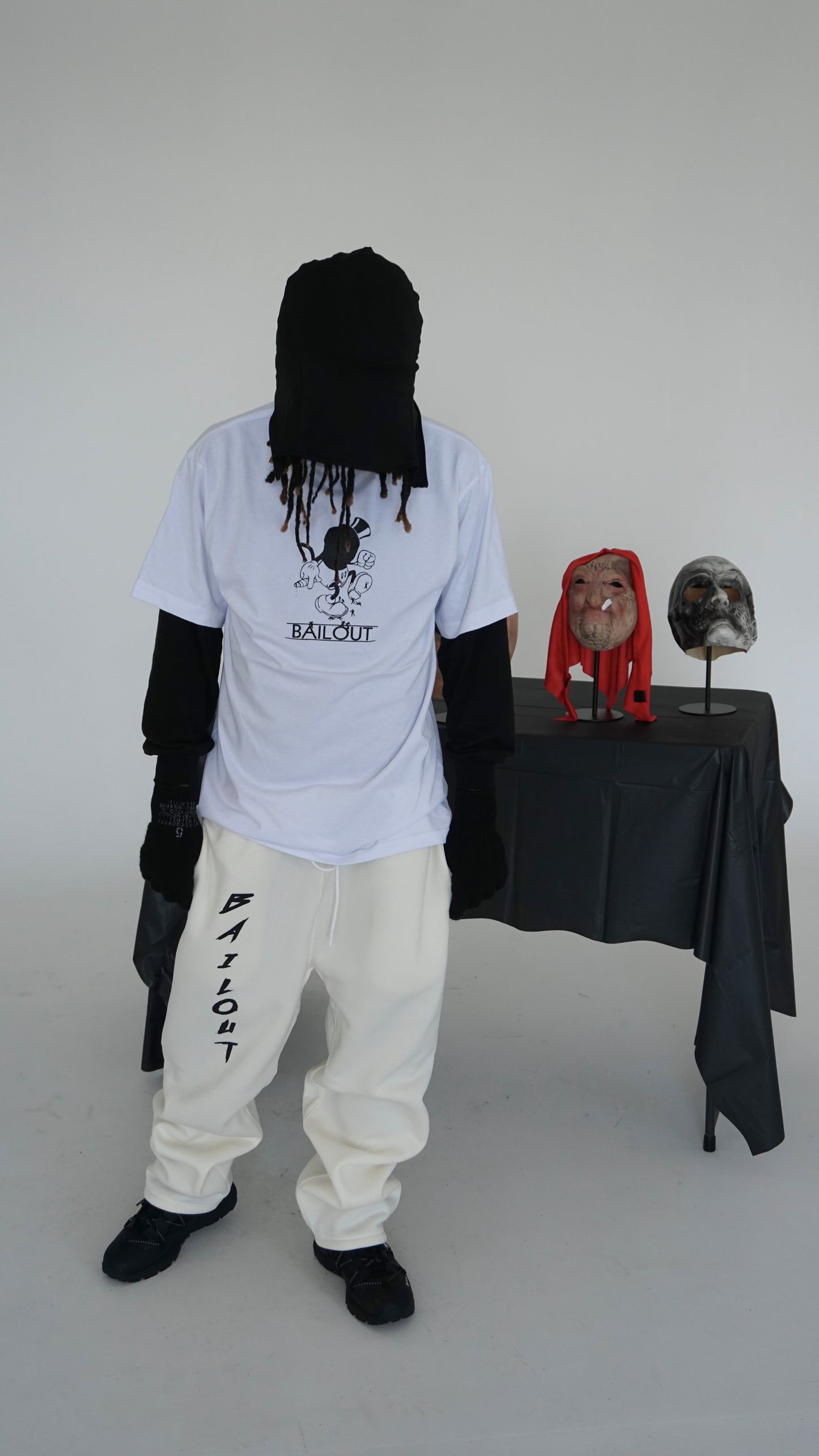 MONOPOLY TEE (WHITE) - Bailout Grounds