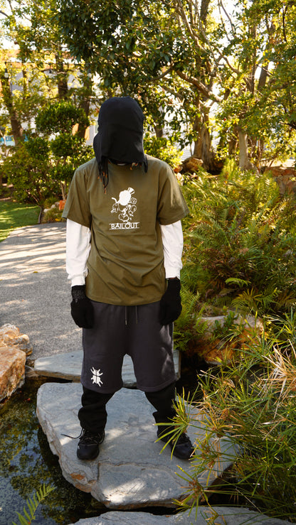 MONOPOLY GREEN TSHIRT - Bailout Grounds