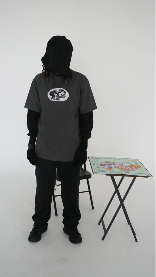 BIRDMAN TEE CHARCOAL