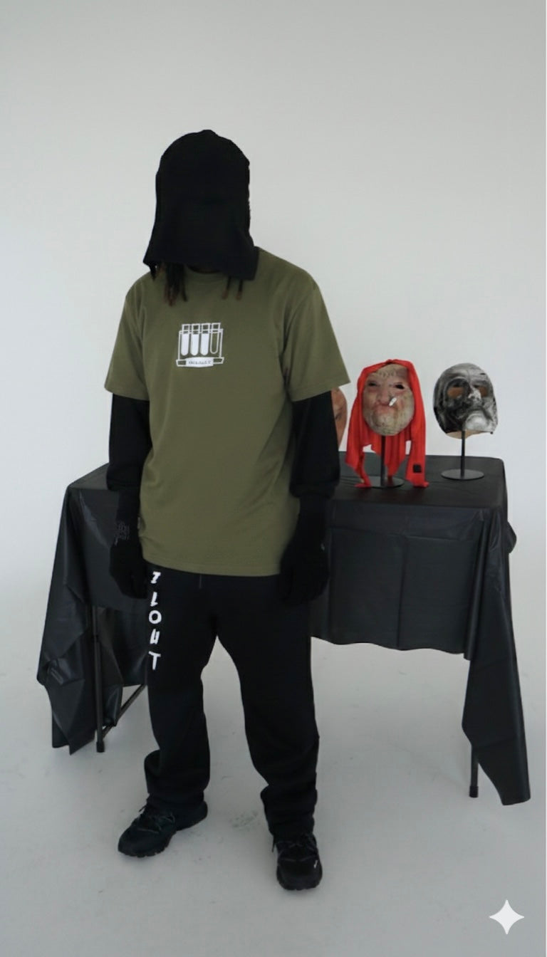 LAB TEE (GREEN) - Bailout Grounds