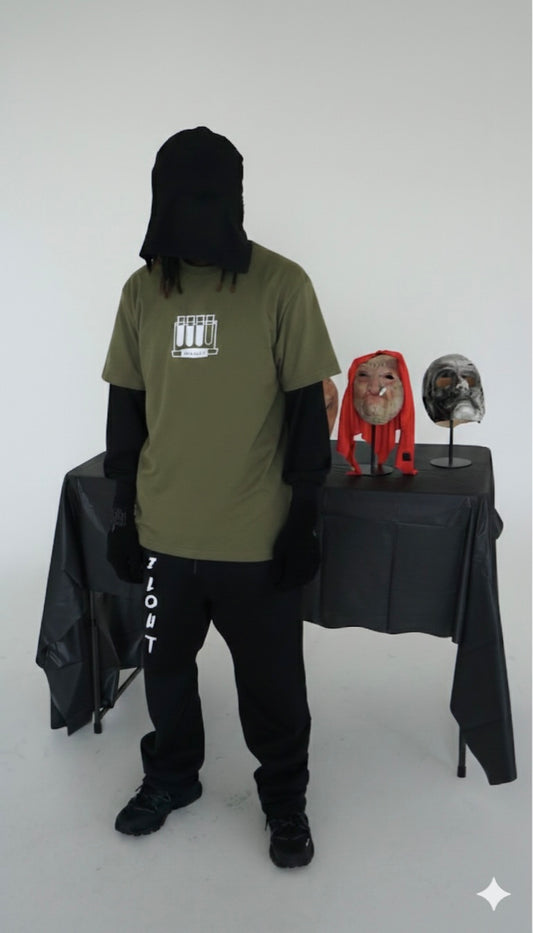 LAB TEE (GREEN) - Bailout Grounds