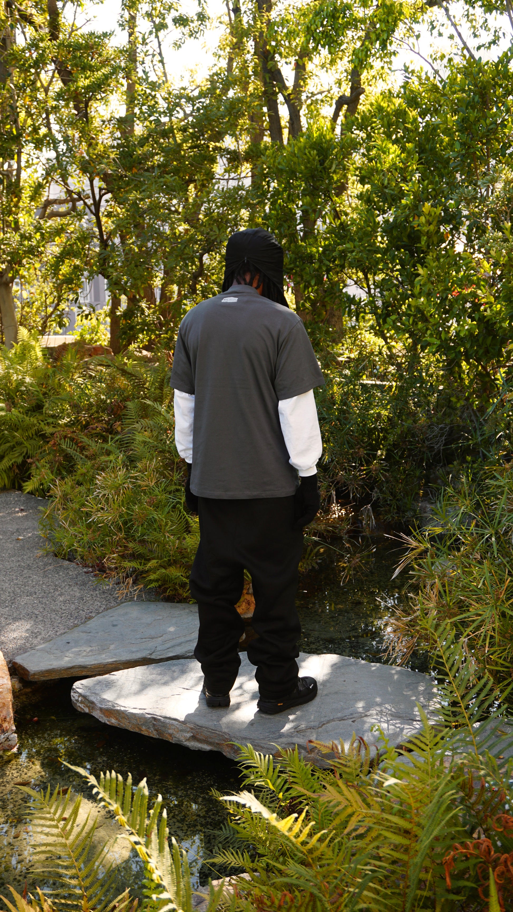 FORAGE CHARCOAL TSHIRT - Bailout Grounds