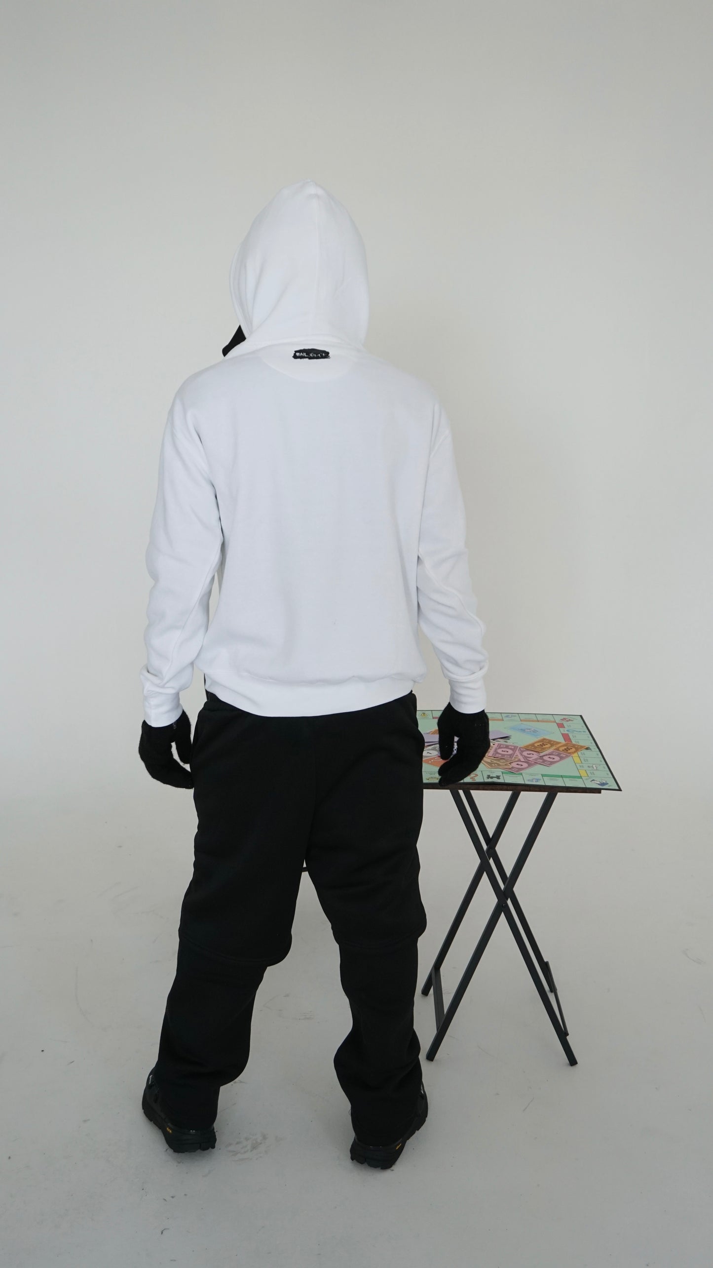 BAILOUT HOODIE WHITE