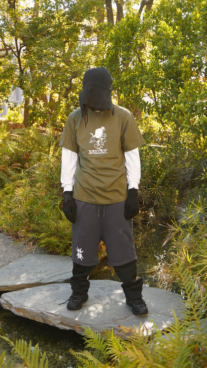 MONOPOLY GREEN TSHIRT - Bailout Grounds