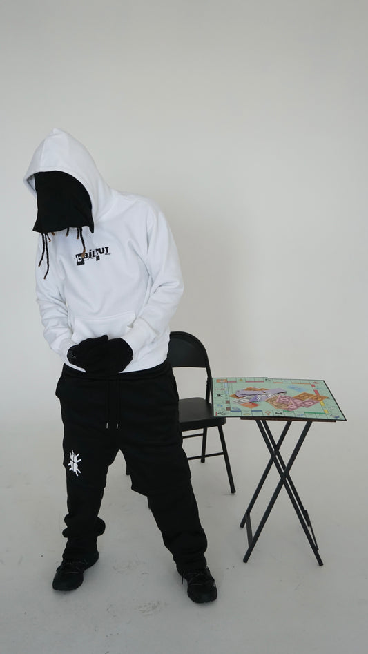 BAILOUT HOODIE WHITE