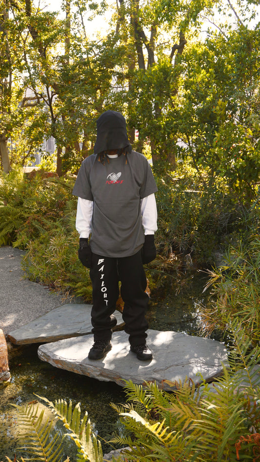 FORAGE CHARCOAL TSHIRT - Bailout Grounds