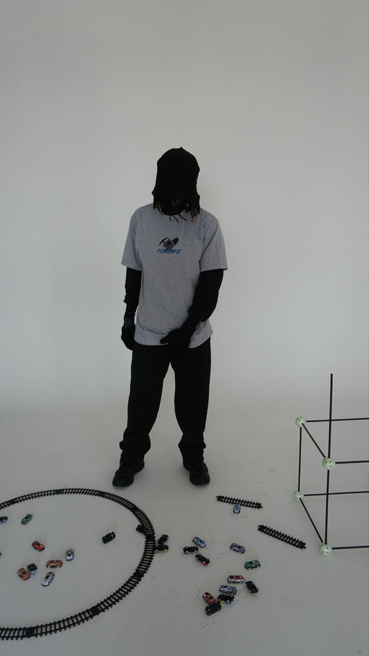 FORAGE TEE GREY - Bailout Grounds