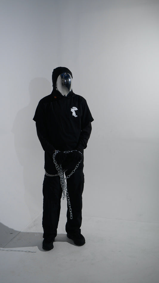 PANGEA TEE BLACK - Bailout Grounds