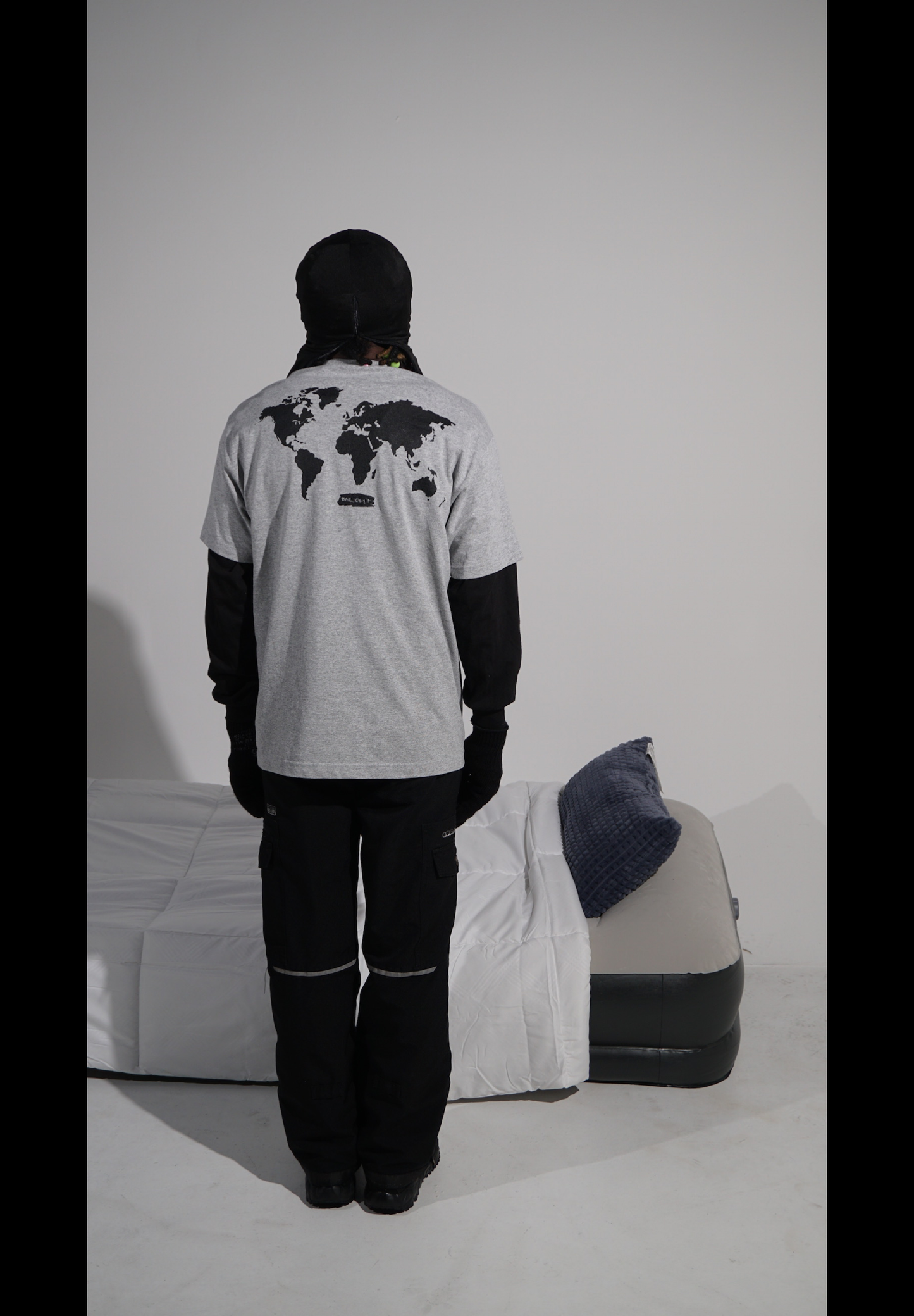 PANGEA TEE GRAY - Bailout Grounds