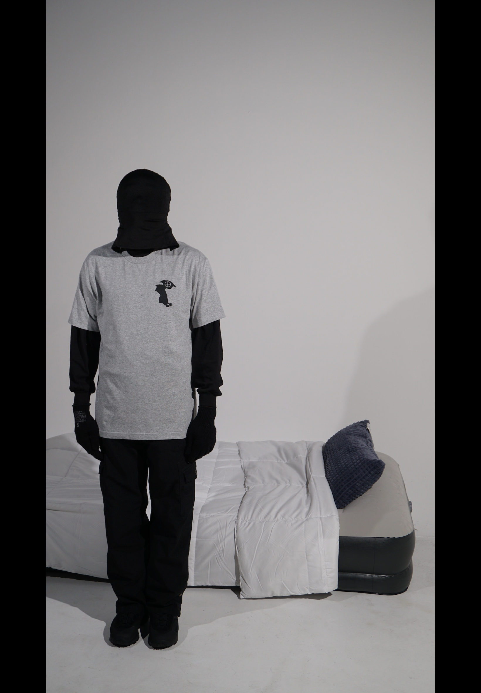 PANGEA TEE GRAY - Bailout Grounds