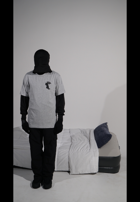 PANGEA TEE GRAY - Bailout Grounds